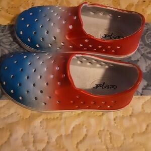 Cat & Jack Red and Blue Water Shoes